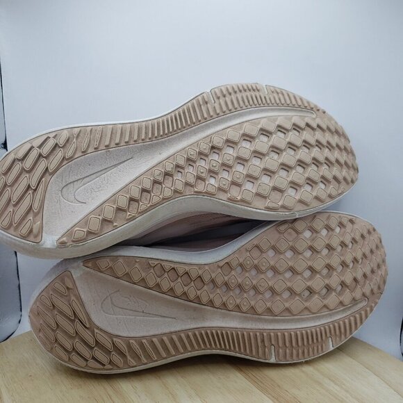 Nike Air Winflo 9 Womens Size 10 Shoes Pink Oxford Athletic Sneakers - Picture 6 of 7